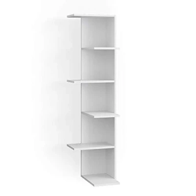 Afbeelding van Vicco Hoekplank &quot;Tera&quot;, Wit, 37x140,1x37 cm