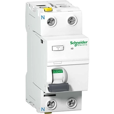 Afbeelding van Schneider Electric A9Z20216 aardlekschakelaar iID, 2P, 16A, 10mA, type A