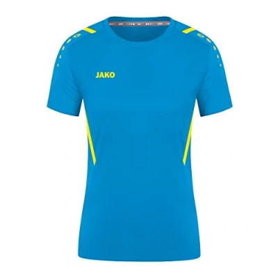 Afbeelding van JAKO Shirt Challenge blauw/fluogeel