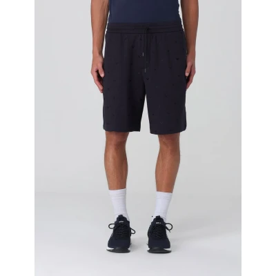 Afbeelding van Comfortable Knit Shorts with Drawstring Waistband and Patterned Design