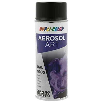 Afbeelding van Dupli Color Aerosol Art 400ml spuitbus MAT RAL 9005