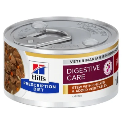 Afbeelding van Hill&#039;s Prescription Diet I/D Digestive Care Stoofpotje Blik Kattenvoer Kip Groente 82 g
