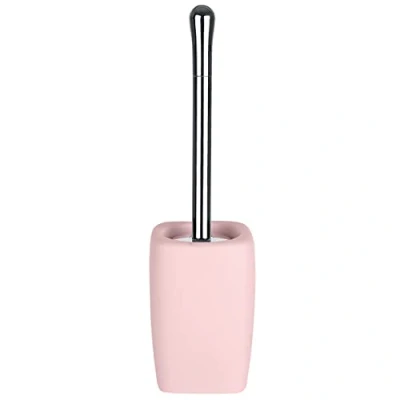 Afbeelding van Spirella toiletborstel retro aardewerk 11,5 x 42 cm pastelroze