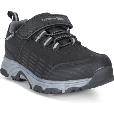 Afbeelding van Trespass Kinder Schuhe Harrelson Low Cut Kids Trainer Black 33