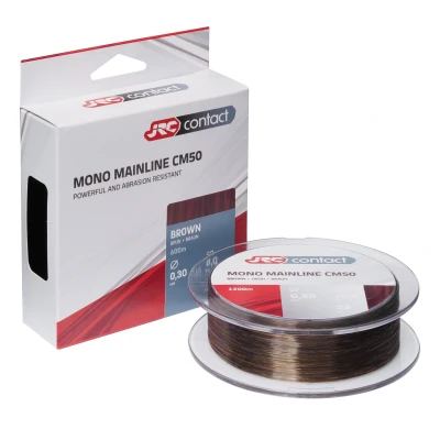 Afbeelding van JRC Contact CM50 Nylon vislijn Brown 1200m 0.30mm (8kg)