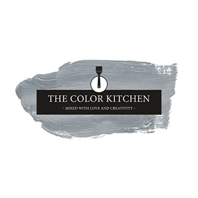 Afbeelding van Livingwalls The Color Kitchen Universele muurverf, verf voor woonruimtes en werkkamer, matte binnenverf in grijs, 2,5 l dekkende TCK1005