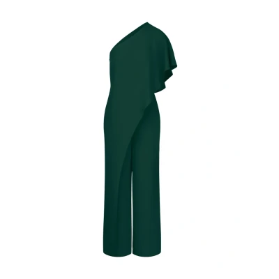 Afbeelding van Apart Oneshoulder Overall Jumpsuit, Dames, Maat: 38, Emerald