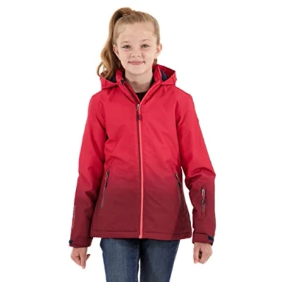 Afbeelding van killtec Girl&#039;s Functioneel jack/outdoorjack met capuchon en sneeuwvanger Lynge GRLS JCKT E, pink, 164, 35945 000