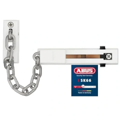 Afbeelding van Abus Deurketting 170mm wit