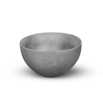 Afbeelding van LoooX Sink Ceramic Raw Small Waskom / fontein 23cm donker grijs