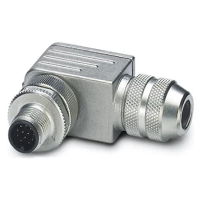 Afbeelding van Phoenix Contact 1404412 Sensor/actuator connector, niet geassembleerd M12 Aantal polen (sensoren): 12 Stekker, recht 1 stuk(s)