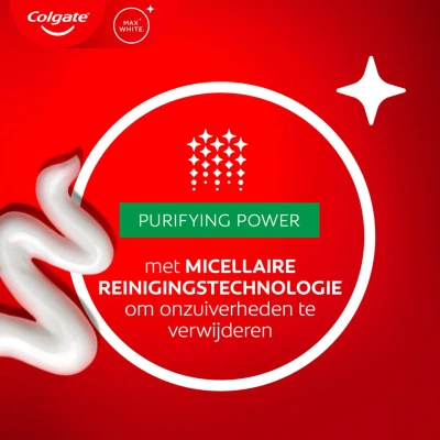 Afbeelding van Colgate Tandpasta Max White Expert Purifying Power 75 ml