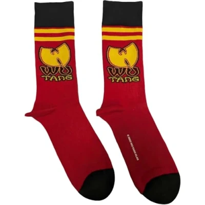 Afbeelding van Wu Tang Clan &#039;Wu Stripes&#039; (Rood) Sokken (One Size = UK 7 11), Rood, One Size,