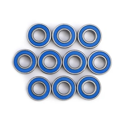 Afbeelding van Akozon kogellager 10 stuks MR115 2RS dubbel afgeschermd stalen lager miniatuur kogellagers 5x11x4mm