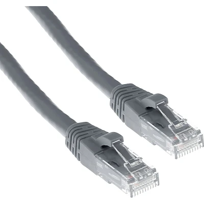 Afbeelding van ACT IB3051 U/UTP CAT6A Patchkabel Snagless RJ45 Connectoren Grijs 1,5 meter