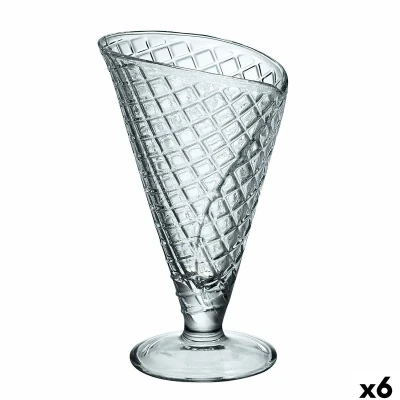 Afbeelding van Glas voor ijs en milkshakes Bormioli Rocco (210 ml) (6 Stuks)