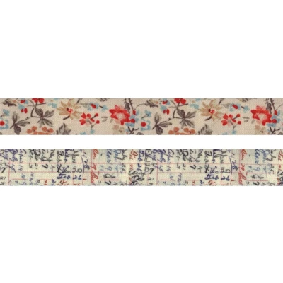 Afbeelding van Tim Holtz Idea ology Linen Tape Floral (TH94139)