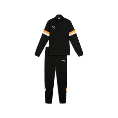 Afbeelding van Puma Individualrise Tracksuit Unisex SET Trainingspak voor kinderen, Maat: 176, Black/heat fire