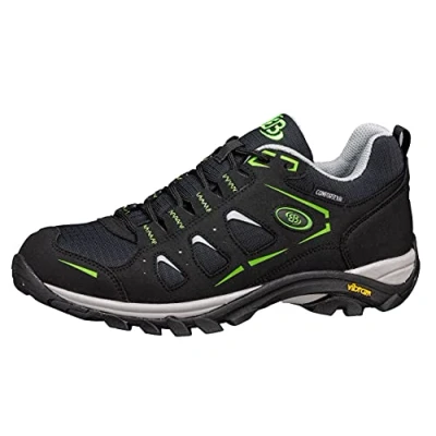 Afbeelding van Brütting Mount Frakes Low Uniseks Trail hardloopschoenen, Zwart/grijs/limoen, 42 EU