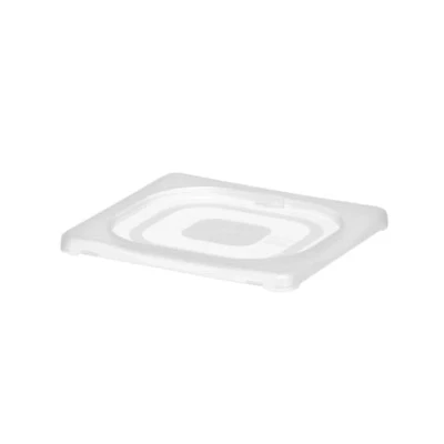 Afbeelding van HENDI Gastronorm deksel, temperatuurbestendig van 40 tot 80C, geschikt voor alle polypropyleen GN containers, inclusief HACCP voorraadbakken, polypropyleen, 1/6, 176x162mm, transparant