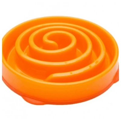 Afbeelding van Pawise Slow Feeder Swirl Grijs Hondenvoerbak 30x30x5 cm