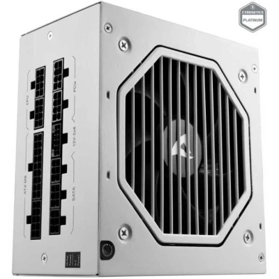 Afbeelding van Sharkoon Rebel P20 1000 White voeding 1x 12VHPWR, 4x PCIe, kabelmanagement