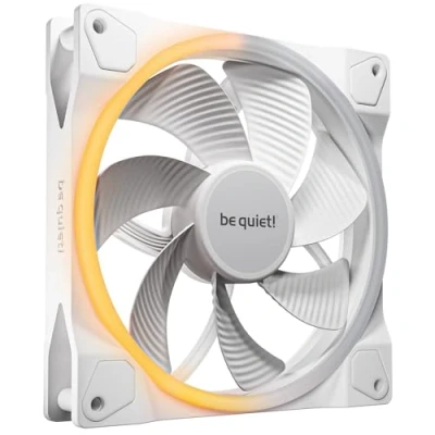 Afbeelding van be quiet! LIGHT WINGS 140mm PWM Reverse White Ventilatorhuis