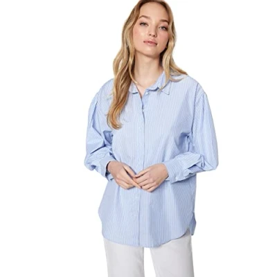 Afbeelding van Trendyol TWOSS23GO00144 Volwassenen Vrouwen Blauw 40