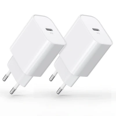 Afbeelding van 30 W USB C oplader, 2 stuks adapter, PD 3.0 i Phone snellader, voeding, laadstekker power stekker voor 15/14/13/12 Plus Pro Max Mini, AirPods iPad, Samsung Galaxy S23/22