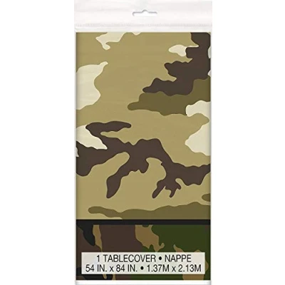 Afbeelding van Tafelkleed Camouflage Militair 1.37x2.13m