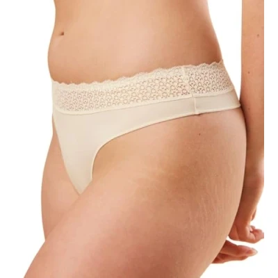 Afbeelding van Triumph Dames Feel of Modal String Underwear, Creamy Dream, XS