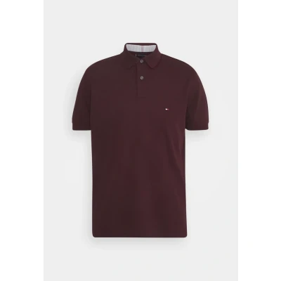 Afbeelding van Tommy Hilfiger Regular Poloshirt, Heren, Maat: 3XL, Deep burgundy