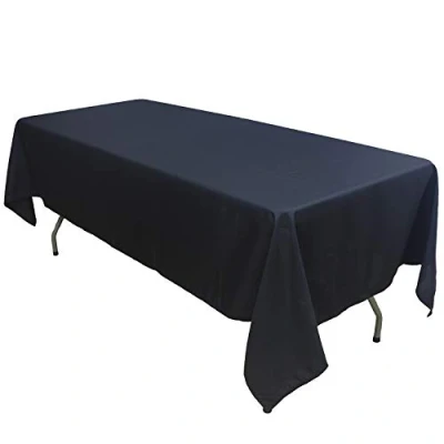 Afbeelding van KaitatsuSen Rechthoekig Polyester Stof Tafelkleed, Zwart, 150x300 cm