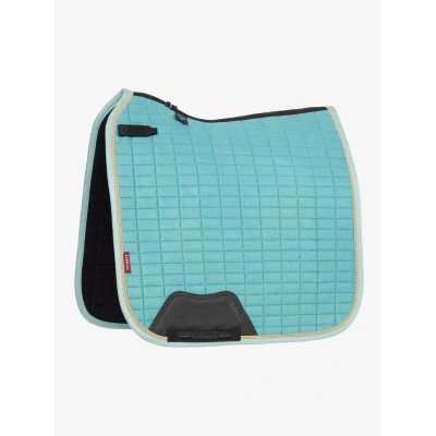 Afbeelding van LeMieux SS25 Suede Dressage Zadeldek Lagoonverkocht door HypoStore