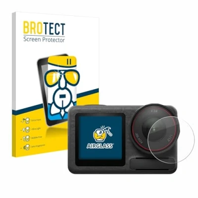 Afbeelding van BROTECT Glas Screen Protector voor DJI Osmo Action 5 Pro (Lens) Schermbeschermer [9H Hardheid, Beschermglas Folie niet Gehard Glas]
