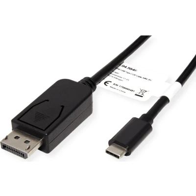Afbeelding van USB C naar DisplayPort kabel Roline 2 meter (4K@60Hz)
