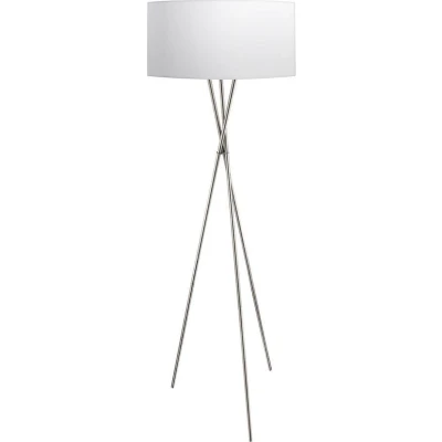 Afbeelding van EGLO staande lamp FONDACHELLI wit nikkel / ø 51 x h 151,5 cm hoogwaardige