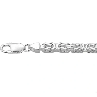 Afbeelding van Zilveren Collier konings 5 1013295 60 cm