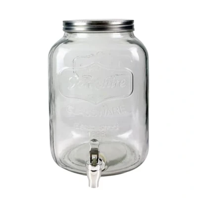 Afbeelding van Fontaine Distributeur Boisson Carafe Verre Robinet 8L