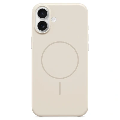 Afbeelding van Beats iPhone 16 case Plus MagSafe, krasbestendige beschermingscase, dun en licht, voering van microvezel steengrijs