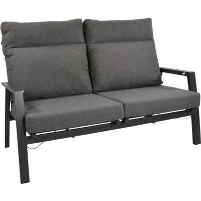 Afbeelding van Les Ohio 2 zits loungebank creme Stof