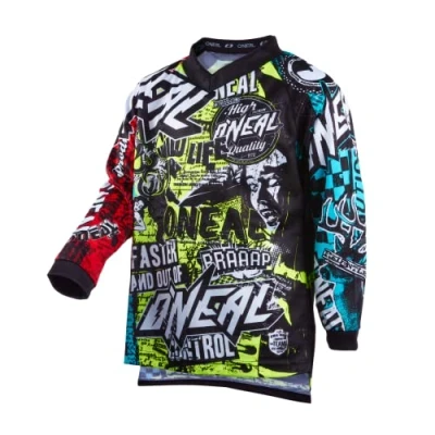 Afbeelding van O&#039;NEAL Element Wild V.22 kindershirt, meerkleurig, XS uniseks, Meerkleurig., M