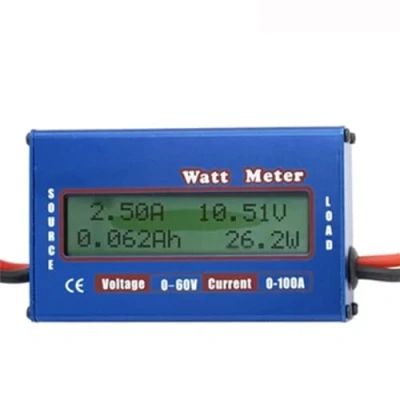 Afbeelding van DollaTek wattmeter, DC Power analyzer, hoge precisie, volt, amp, energiemeter, gereedschap (0 100A 0 60 V)