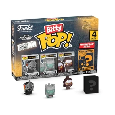 Afbeelding van Funko Bitty Pop!: Lord of The Rings Mini Collectible Toys 4 Pack Witch King, Dunharrow Lurtz, &amp; Mystery Chase Figuur (Stijlen kunnen variëren)