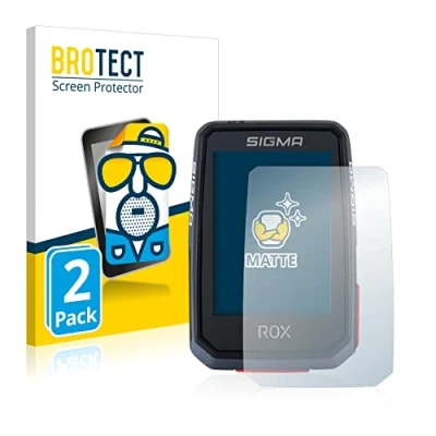 Afbeelding van BROTECT (2 Stuks) Antireflecterende Beschermfolie voor Sigma ROX 2.0 Anti Glare Screen Protector, Mat, Ontspiegelend