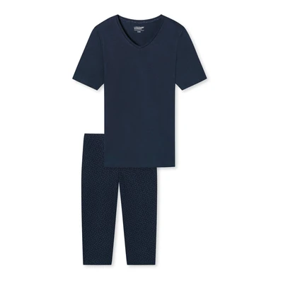 Afbeelding van Uncover BY Schiesser Schlafanzug SET Pyjama, Dames, Maat: 36, Dunkelblau