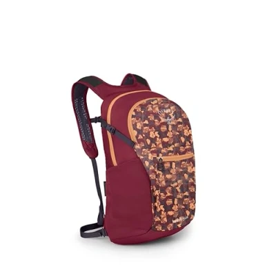 Afbeelding van Osprey Daylite Plus Commuterrugzak, vloeibare opdruk/kakio roze