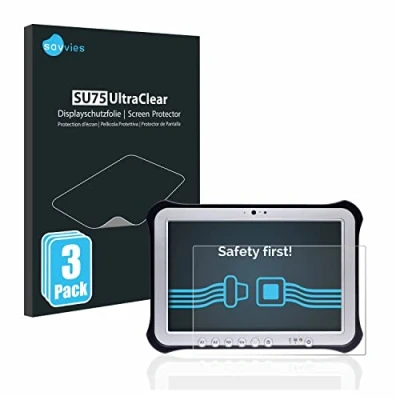 Afbeelding van Savvies (3 Stuks) Schermbeschermer voor Panasonic Toughpad FZ G1 Screen Protector Ultra Transparant