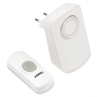 Afbeelding van Plug in deurbel Perel (Draadloos, 150 meter)
