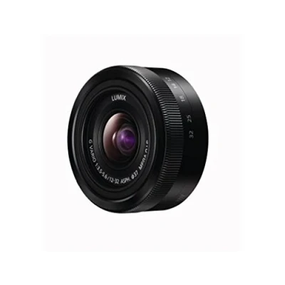 Afbeelding van Panasonic H FS12032E Lumix G 12 32 mm Vario Standaard Zoom Cameralens, Zwart
